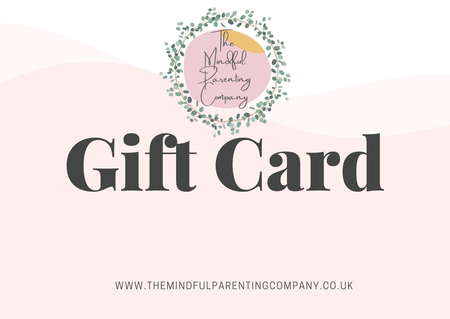 Digital Gift Card- 3 Month Upfront Package